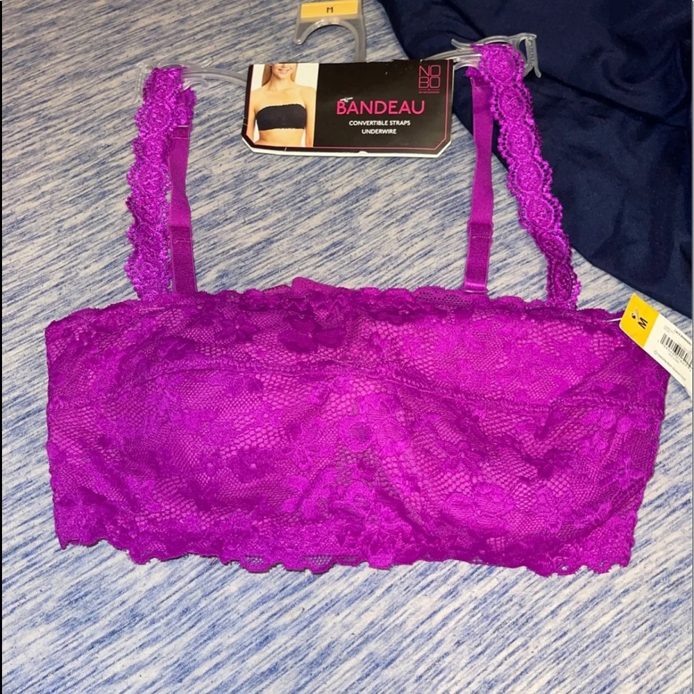 Purple bra, size medium, or 34 b or c tag says